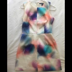 French connection size 4 multicolored dress